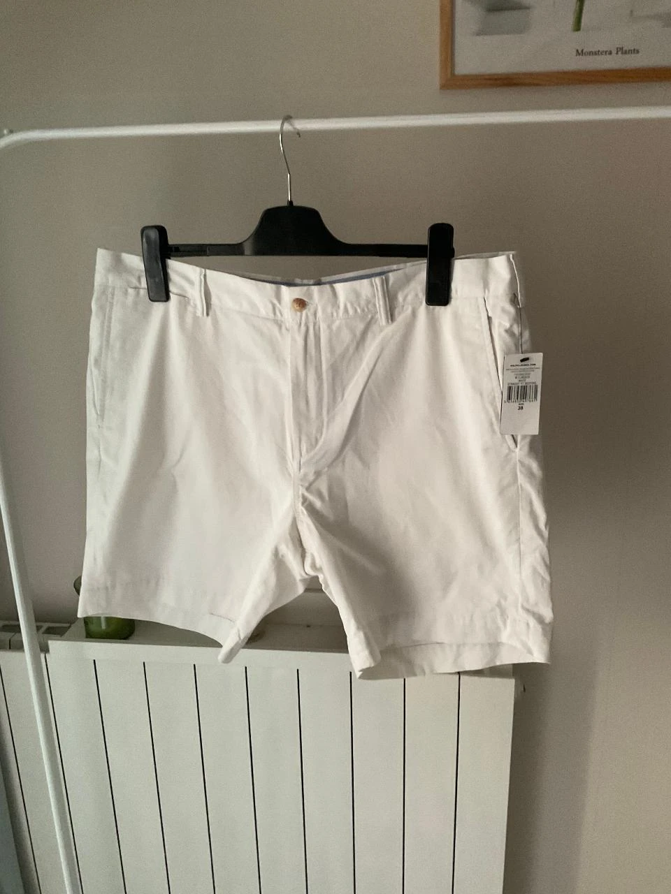 Bermuda short chino Polo Ralph Lauren wit zomer chic casual – Nieuw – photo 3